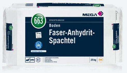 MEGA 663 Faser-Anhydrit-Spachtel